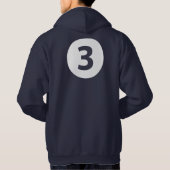 Veste À Capuche Numéro trois (Dos)