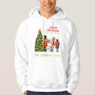 Veste À Capuche Nutcracker Famille de cinq amusants Noël