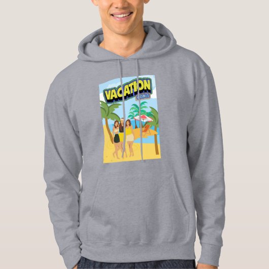 VESTE À CAPUCHE OBJECTIFS DE VACANCES (Devant)