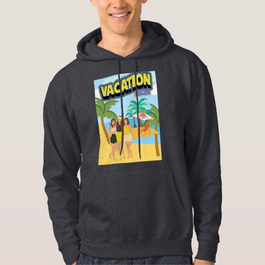 VESTE À CAPUCHE OBJECTIFS DE VACANCES (Devant)