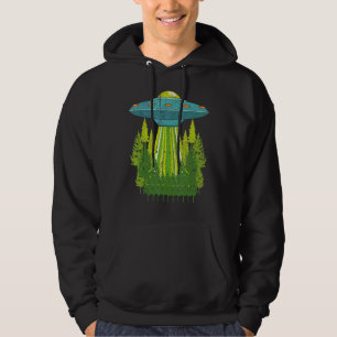 Veste À Capuche Objet volant non identifié Alien Sci Fi Nature Tre