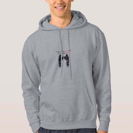 Veste À Capuche Obscurité des ailes (Devant)