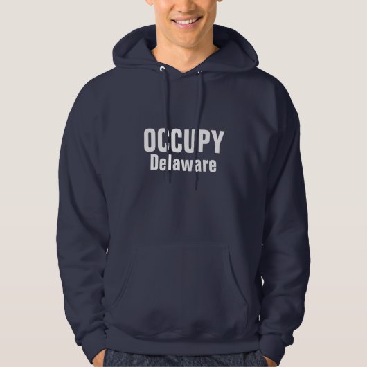 Veste À Capuche OCCUPEZ, le Delaware (Devant)