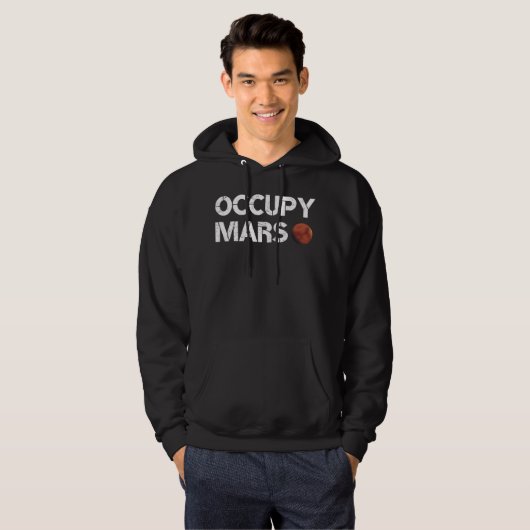 Veste À Capuche Occupy Mars (Devant entier)