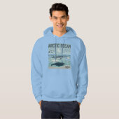 Veste À Capuche Océan Arctique (Devant entier)