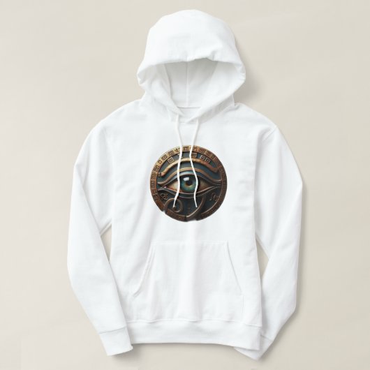 Veste À Capuche Œil d'Horus (Design devant)