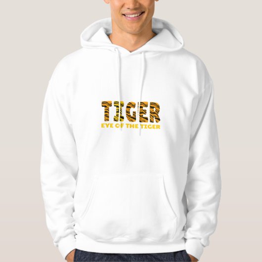 Veste À Capuche Oeil du tigre (Devant)