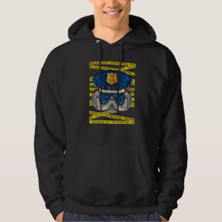 Veste À Capuche Officier de police persan Policier Chat de police