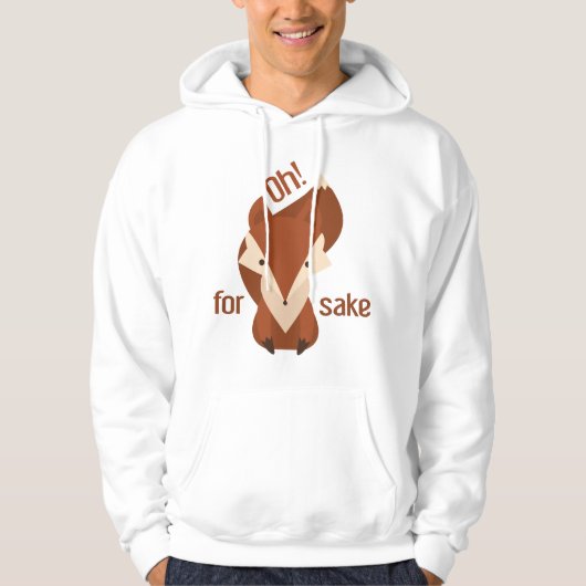 Veste À Capuche Oh Pour Fox Sake (Devant)