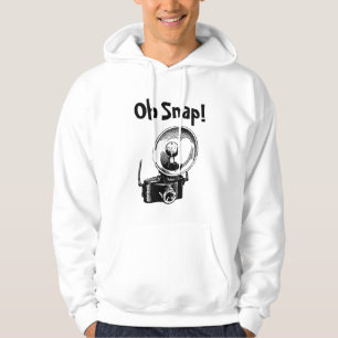 Veste À Capuche Oh Snap avec un appareil photo vintage cool