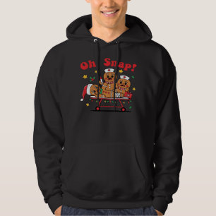 Veste À Capuche Oh Snap Infirmière École Pain d'Épice Noël Classiq