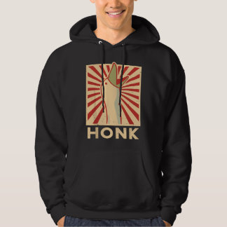 Veste À Capuche Oie qui klaxonne - Idée cadeau drôle de canard et
