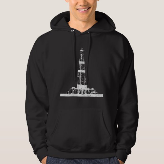 Veste À Capuche Oilfield Driller Drilling Rig (Devant)