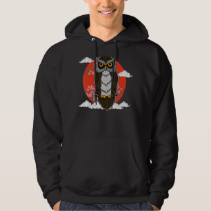 Veste À Capuche Oiseaux de hibou Ornithologue Biologie Biologiste