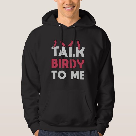 Veste À Capuche Oiseaux observer Retro Parler Birdy à moi Oiseau W (Devant)