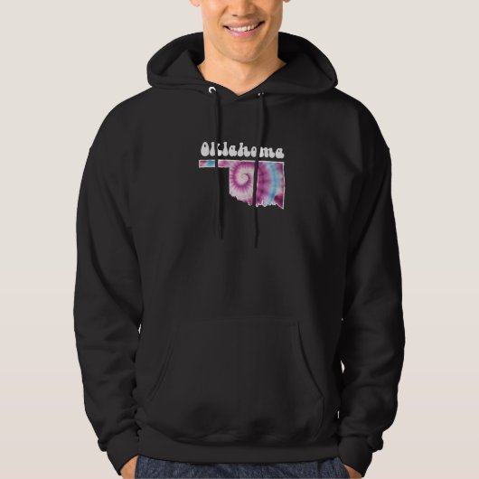 Veste À Capuche Oklahoma Tie Dye (Devant)