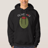 Veste À Capuche Olive You (Devant)