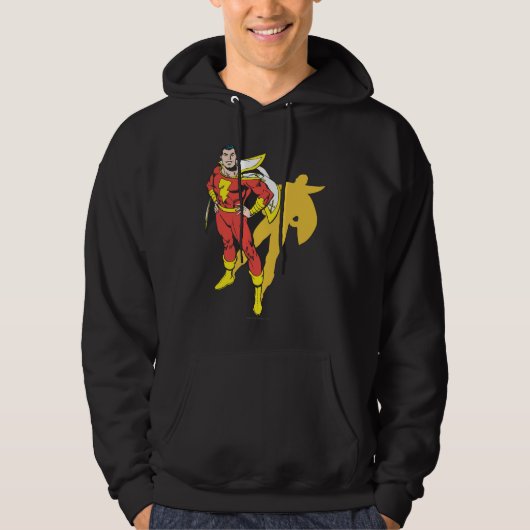 Veste À Capuche Ombre SHAZAM (Devant)