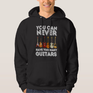 Veste À Capuche On n'a jamais trop de guitares   Guitare