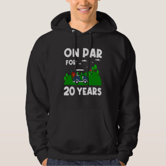 Veste À Capuche On Par for 21 Years Golf Theme Birthday Golfers Pa