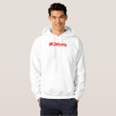 Veste À Capuche "#Ontario" Joli design. Commandez dès maintenant (Devant entier)