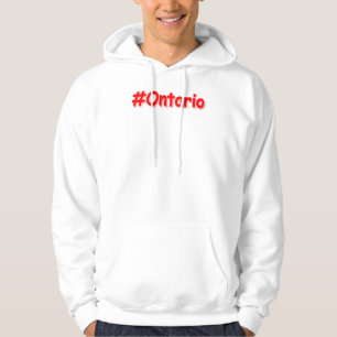 Veste À Capuche "#Ontario" Joli design. Commandez dès maintenant