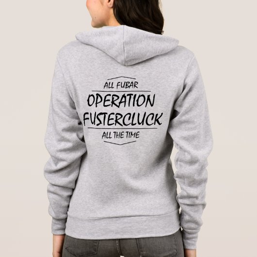 Veste À Capuche Opération Fustercluck (Dos)