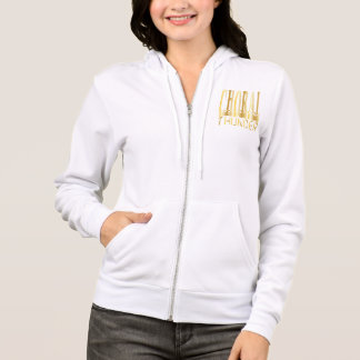 Veste À Capuche or choral de hoodoie