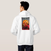 Veste À Capuche Orange d'octobre (Dos entier)
