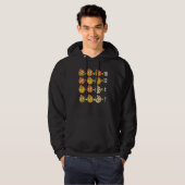 Veste À Capuche Ordre des opérations Pizza Quiz Math Enseignant Pi (Devant entier)