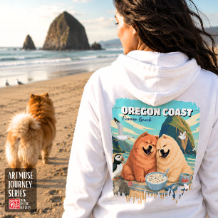 Veste À Capuche OREGON • Cannon Beach Chow zip hoodie