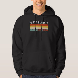 Veste À Capuche Organisateur de fête Titre de poste Profession Tra