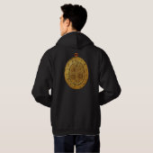 Veste À Capuche Original St Benedict Medal Sweatshirt (Dos entier)