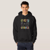 Veste À Capuche Orthophoniste Chaque Mot Compte SLP (Devant entier)