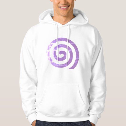 Veste À Capuche Ouais, c'est comme ça sur un blanc à manches longu (Devant)