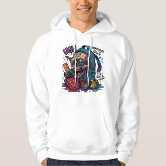 Veste À Capuche OUF ! Sweat-shirts crâne de devoirs