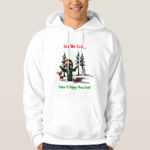 Veste À Capuche Oui nous pouvons…, avoir une bonne année !