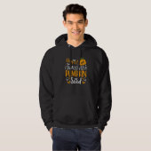 Veste À Capuche Oups, j'ai avalé une graine de citrouille Hallowee (Devant entier)