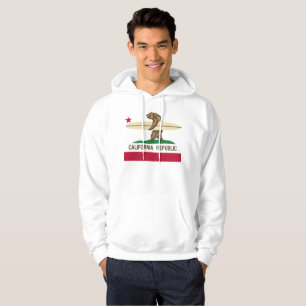 Veste À Capuche Ours de surf de Californie