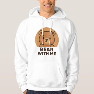 Veste À Capuche Ours kawaii d'hiver avec écharpe