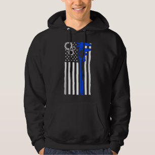 Veste À Capuche Outils de drapeau d'usinage - Opérateur de machine