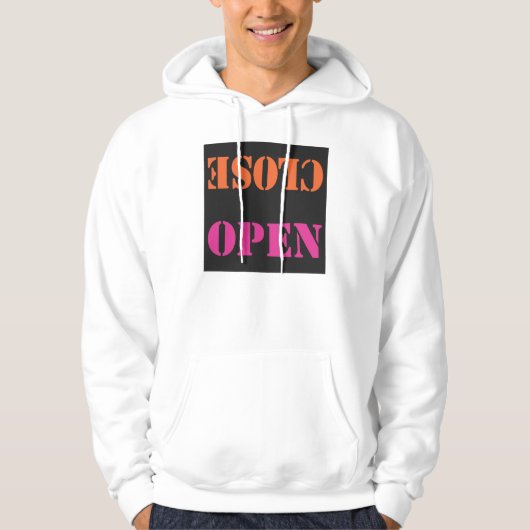 VESTE À CAPUCHE OUVRIR FERMER SUR NOIR (Devant)