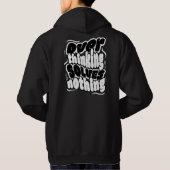 Veste À Capuche Overthinking Solves Nothing Quote (Dos)