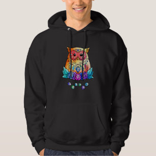 Veste À Capuche Owl Boho Chic