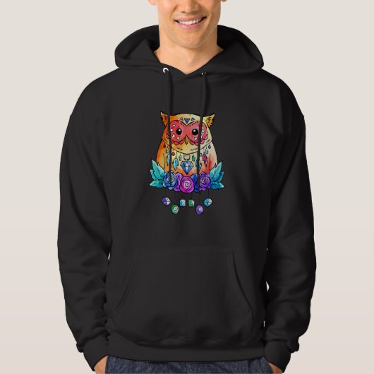 Veste À Capuche Owl Boho Chic (Devant)