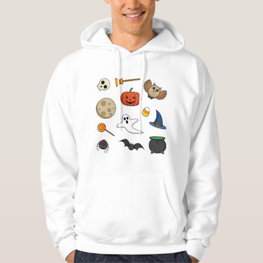 Veste À Capuche Pack Halloween Kawaii (Devant)