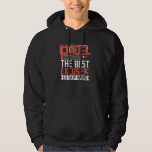 Veste À Capuche Padel Tennis Padel Jouer Raquette Sports Joueur Fu