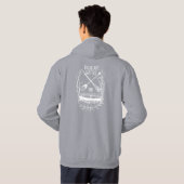 Veste À Capuche Pagaie Dur. Eaux limites (Dos entier)
