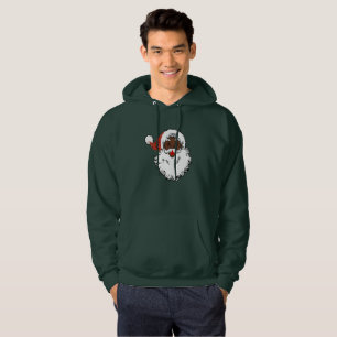 Veste À Capuche paillettes noir santa claus mens sweatshirt à capu