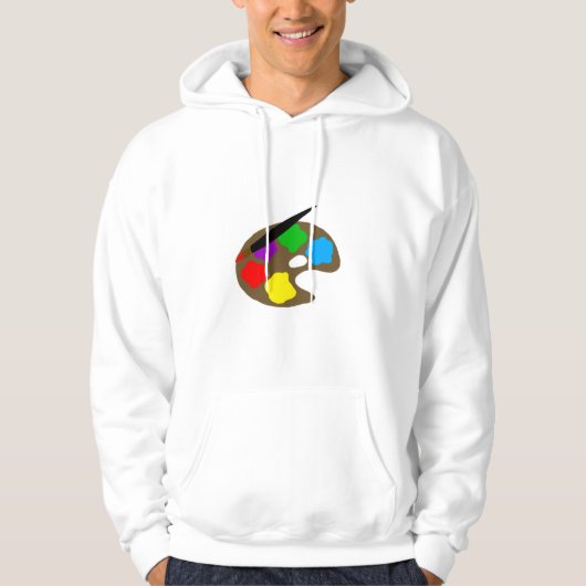 Veste À Capuche Paint Colors Artboard (Devant)